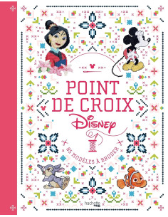 Libro de punto de cruz de Disney