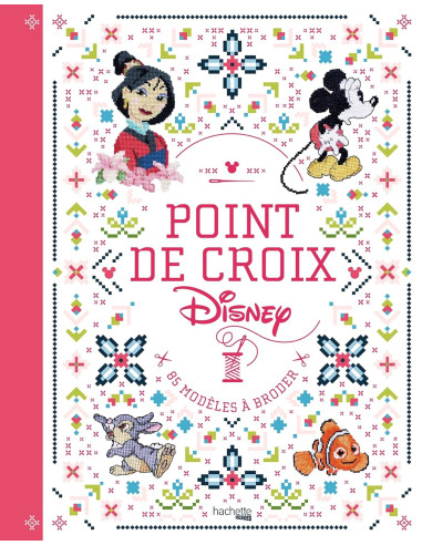 Libro de punto de cruz de Disney