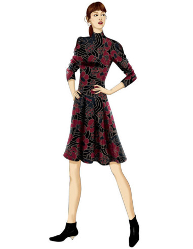 Patrón de vestido - Vogue 9264