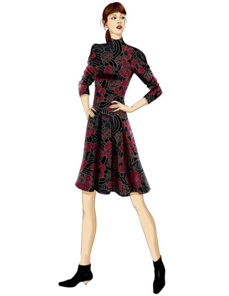 Patrón de vestido - Vogue 9264