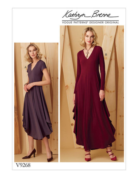 Patrón de vestido - Vogue 9268