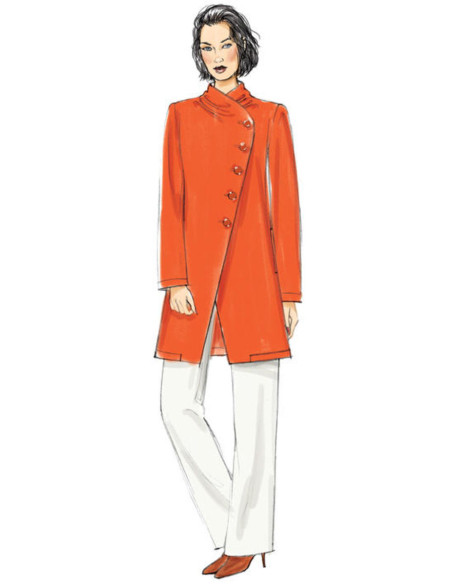 Patrón de chaqueta y pantalón - Vogue 9274