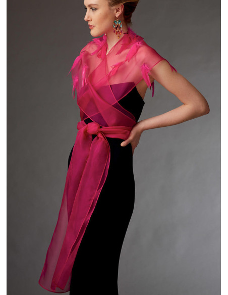 Patrón de boleros y mini capa - Vogue 9276