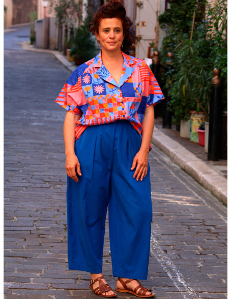 Patrón de pantalón, wide leg o barrel Inti - Marmaï Patterns