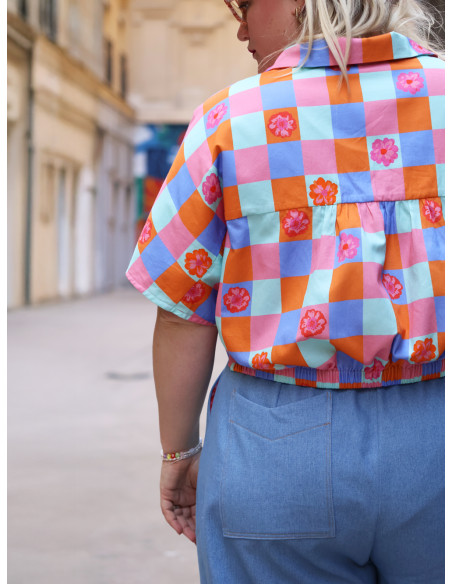 Patrón de pantalón, wide leg o barrel Inti - Marmaï Patterns