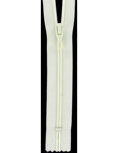 Cremallera de nylon - Marfil