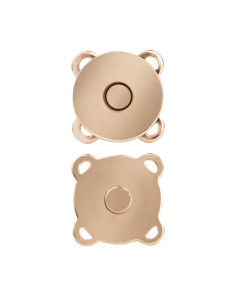 Botones de presión magnéticos de 19 mm para coser - Oro 2