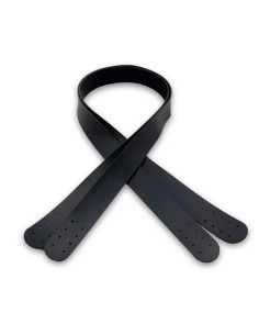 Correas de bolso de cuero sintético - Negro