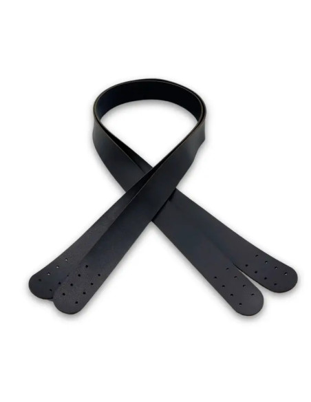 Correas de bolso de cuero sintético - Negro