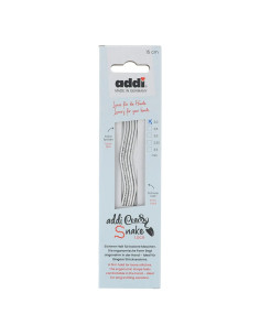 Agujas de doble punta onduladas Crasy Snake Addi 2