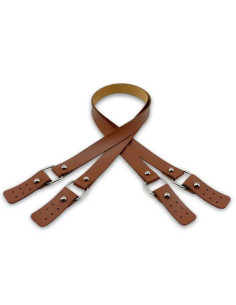 Correas de bolso con hebillas de imitación - Tabaco