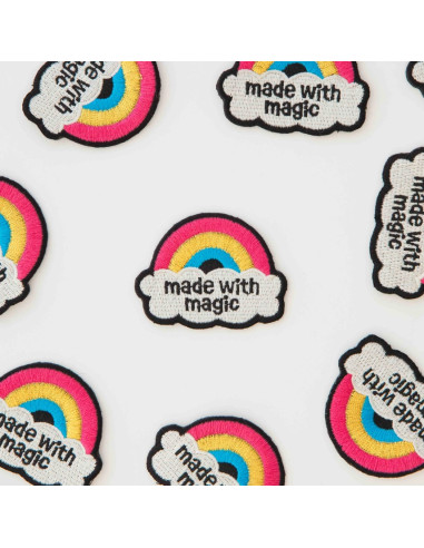 Parche termoadhesivo Magic rainbow