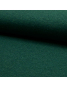 Tejido de chándal mezclado - Verde esmeralda