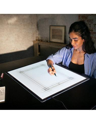 Tableta luminosa A2 Daylight Wafer 3 Light Pad