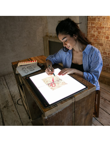 Tableta luminosa portátil A3 Daylight Tabla XL