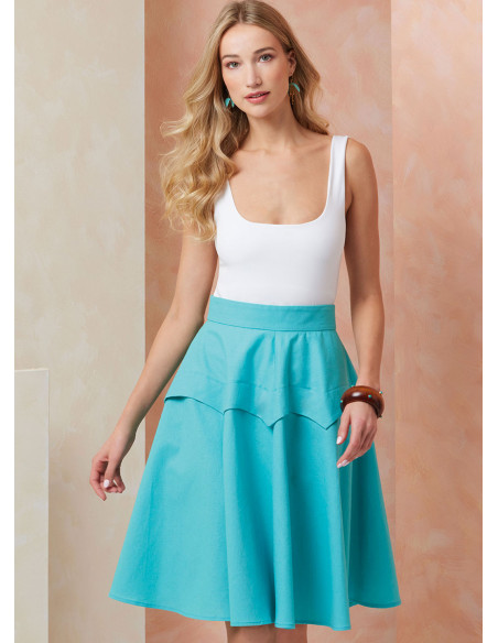 Patrón de falda - Vogue 2116