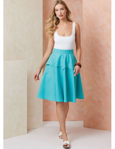Patrón de falda - Vogue 2116