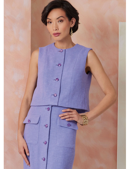 Patrón de blusa - Vogue 2118