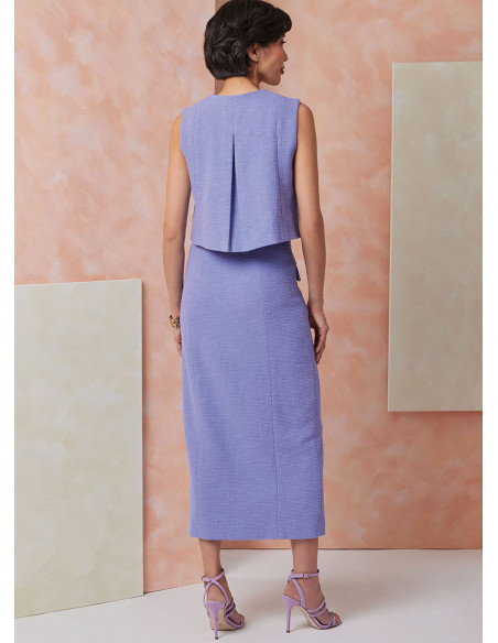 Patrón de blusa - Vogue 2118