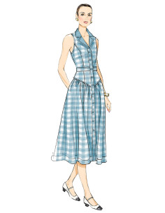 Patrón de vestido - Butterick 7037 2