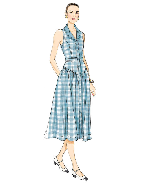 Patron de robe - Butterick 7037