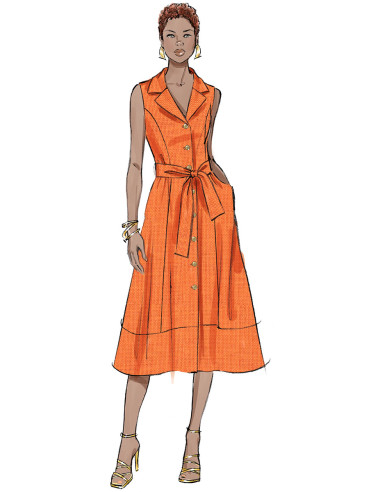Patron de robe - Butterick 7038