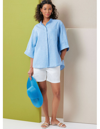 Patrón de camisas - Butterick 7041