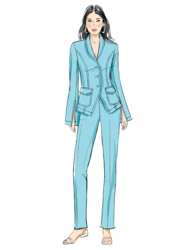 Patrón de pantalón - Butterick 7042
