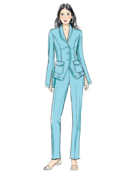Patrón de pantalón - Butterick 7042