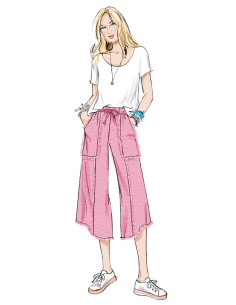 Patrón de pantalón - Butterick 7043 2