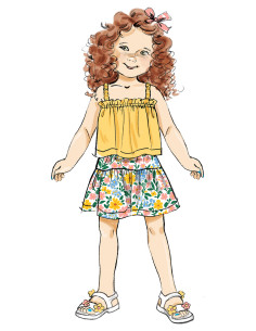Patrón de blusas - Butterick 7050 2