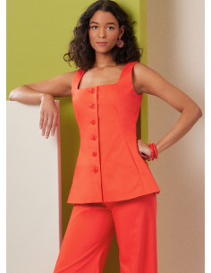 Patrón de blusa - Butterick 7046