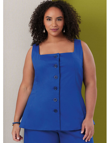 Patrón de blusa - Butterick 7046