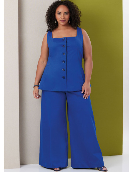 Patrón de blusa - Butterick 7046