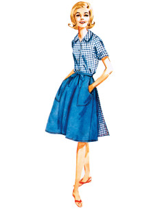 Patrón de ropa vintage - Butterick 7053 2