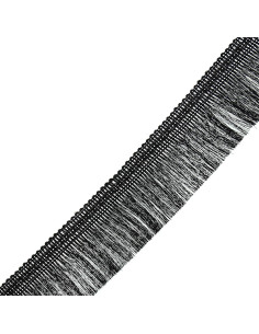 Fleco lurex 50 mm - Negro
