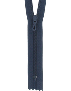 Cremallera de nylon - Azul marino