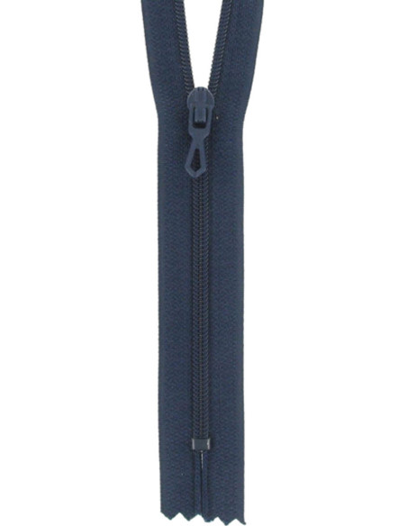 Cremallera de nylon - Azul marino