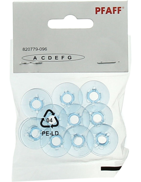 Bobinas Pfaff azules para máquinas de coser