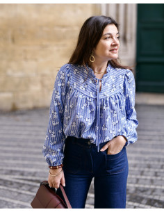 Patrón de blusa-bata Zélie - Clématisse Pattern 2