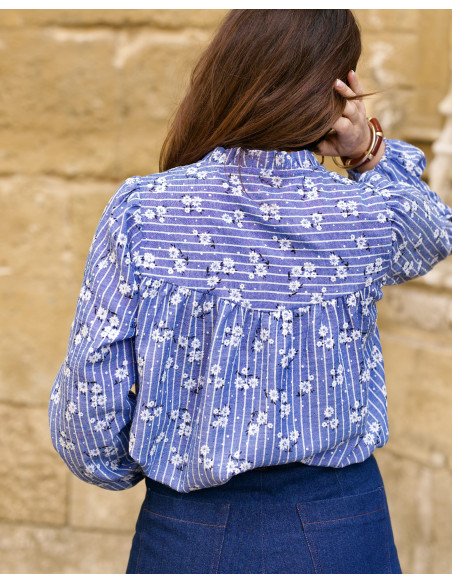 Patron de blouse-robe Zélie - Clématisse Pattern