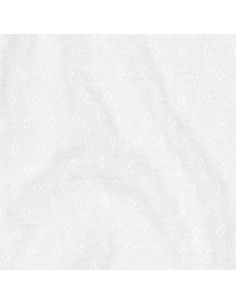 Tejido de punto jersey calado - Blanco