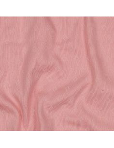 Tejido de punto jersey calado - Rosa