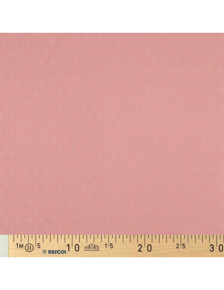 Tejido de punto jersey calado - Rosa