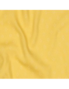 Tejido de punto jersey calado - Amarillo claro