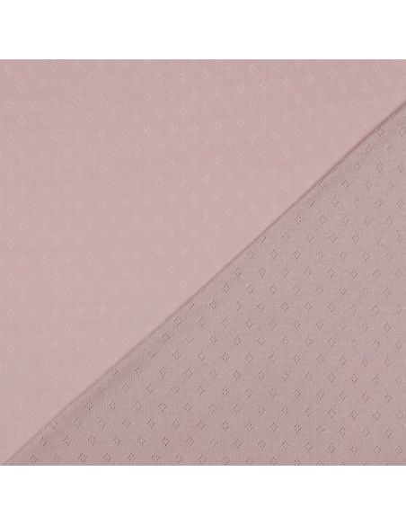Tejido de punto jersey - Rosa viejo