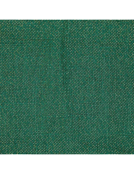 Tela de yute lurex - Verde