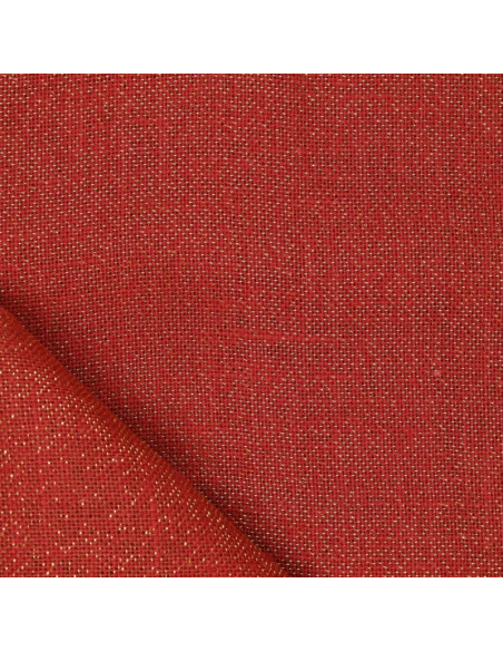 Arpillera de lúrex - Rojo
