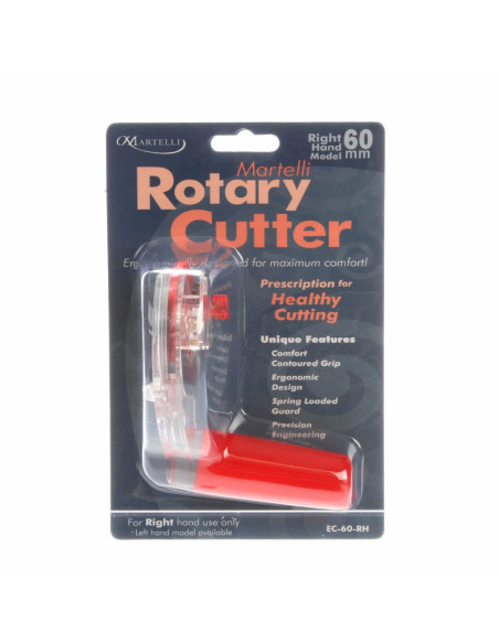 Cortador rotativo ergonómico Martelli 60 mm
