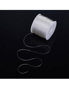 Hilo elástico para perlas 0,80 mm - Transparente 2
